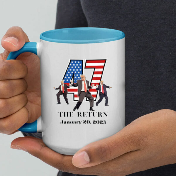 47 Trump Dancing Mug, Trump Inauguration Day Mug