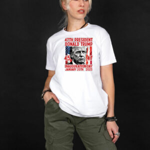 47th President Trump Inauguration Shirt