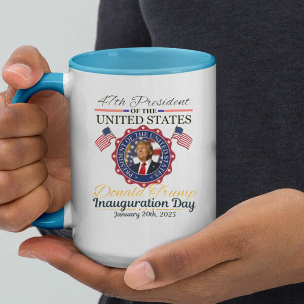 Donald Trump Inauguration Day 2025 Mug, 47th US President Inauguration Mug, Trump Vance 2025 Inauguration Mug