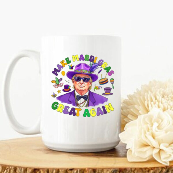 Make Mardi Gras Great Again Mug, Trump Mardi Gras Mug