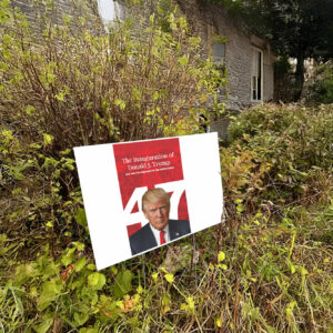 The Inauguration Of joe biden Donald J. Trump 45TH And 47TH President Of The United States Yard Sign