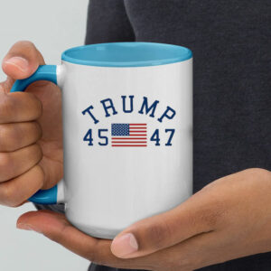 Trump 45-47 Mug, Trump Inauguration Day Mug