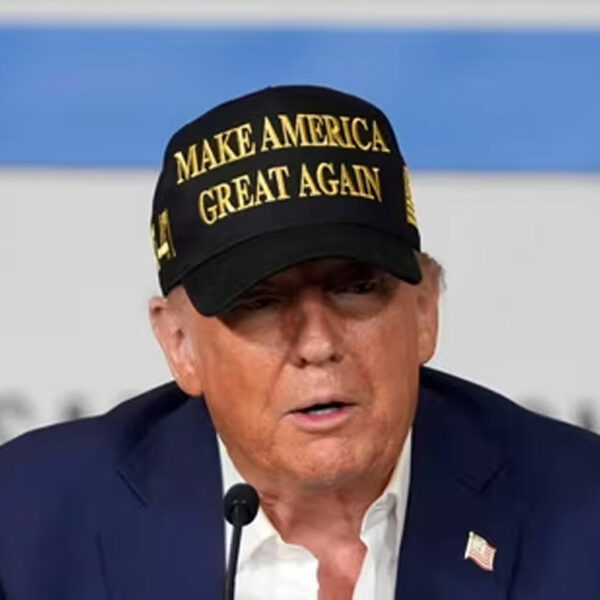 Trump Dark Black Gold MAGA Hat