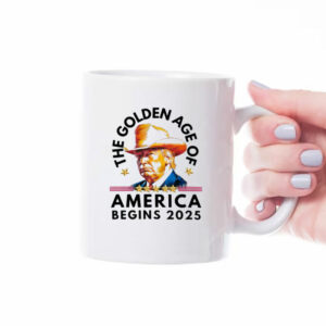 Trump Golden Age Begins Mug, Trump Inauguration Mug