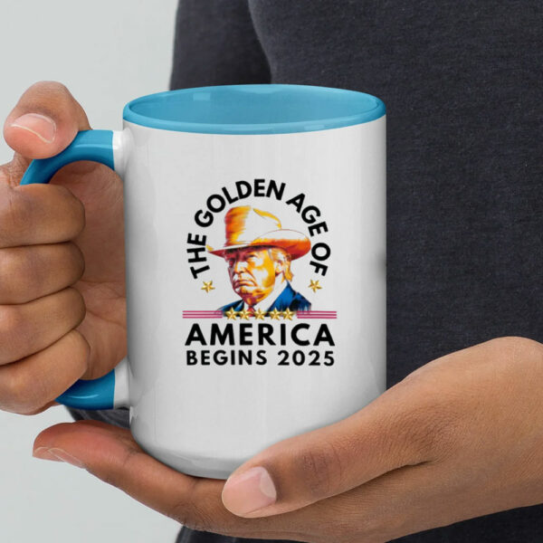 Trump Golden Age Begins Mug, Trump Inauguration Mug