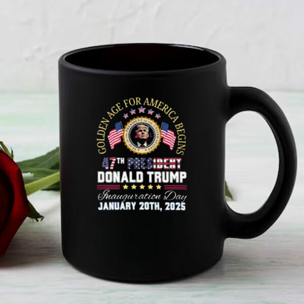 Trump Inauguration Day Mug, 47th President Donald Trump Inauguration Mug