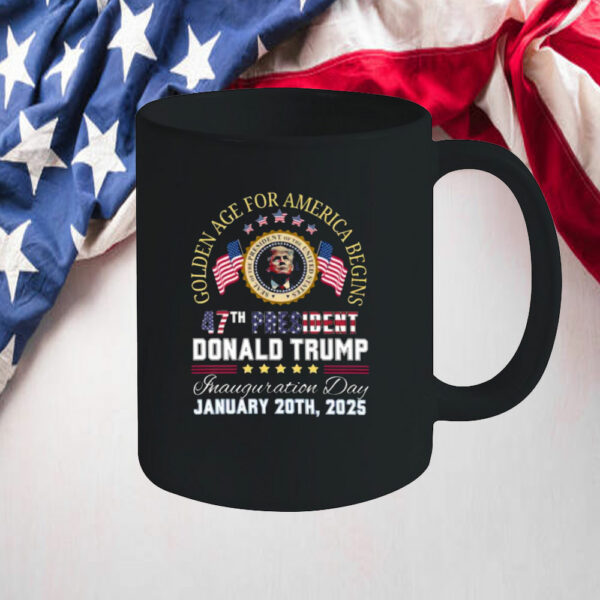 Trump Inauguration Day Mug, 47th President Donald Trump Inauguration Mug