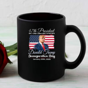 Trump Inauguration Day Mug, Trump 47th President Mug