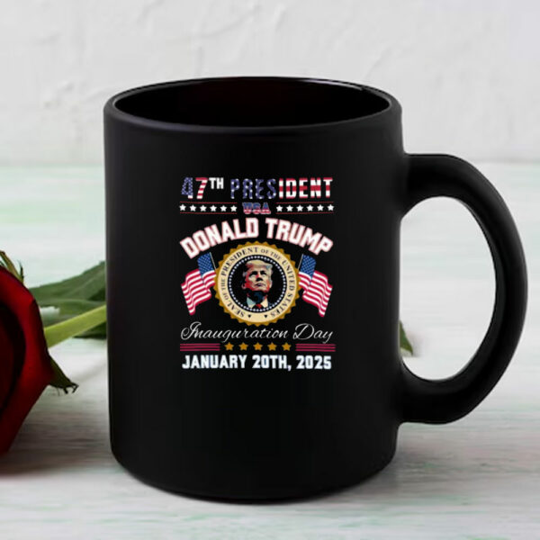 Trump Inauguration Mug, 47th President Donald Trump Inauguration Mug