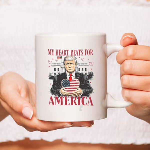 Trump Valentine's Day Mug, Trump White House Love Mug